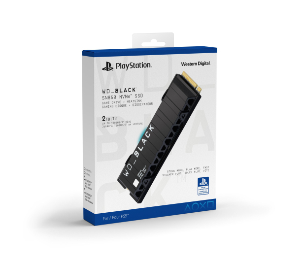 WD BLACK SN850 2TB NVMe SSD z radiatorem SONY PS5 - 1468455 - zdjęcie 6